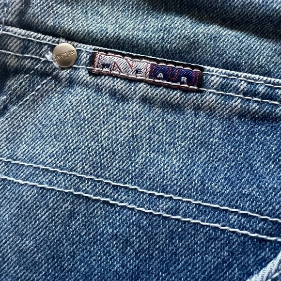 New 90s 80s Vintage BAGGY Cargo 38x30 Nu Wear Hip Hop Skateboard Lightwash Jeans - Picture 7 of 12